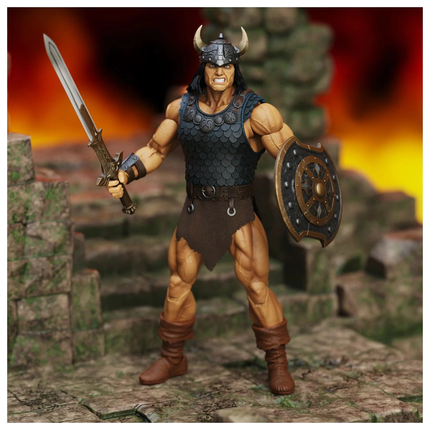 Conan the Barbarian Epic H.A.C.K.S. Akcijska figura 1/12 Conan: Reaver of the Black Coast fotografija proizvoda