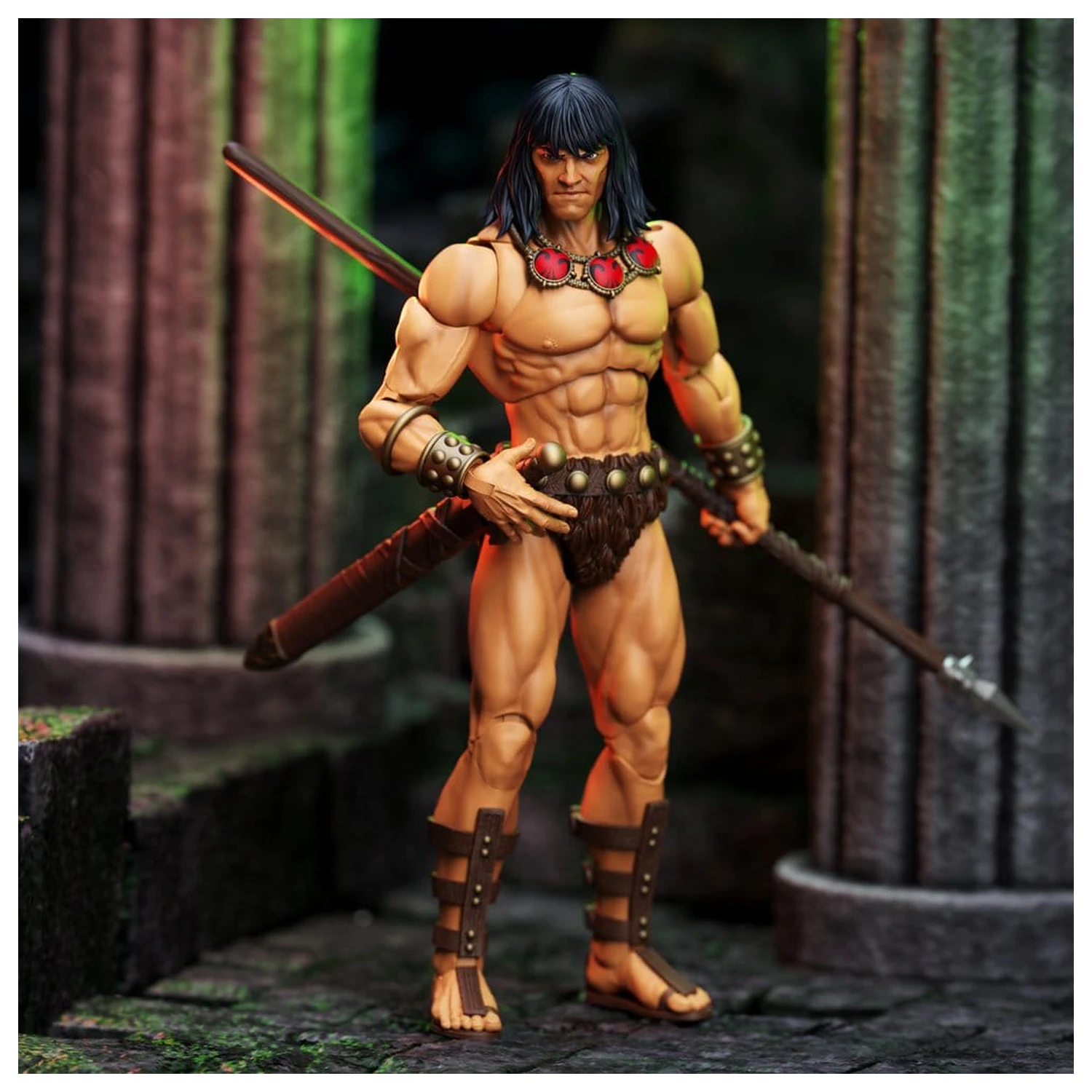 Conan the Barbarian Epic H.A.C.K.S. akcijske figure The Tower of the Elephant Set: Young Conan and Yag Kosha fotografija proizvoda