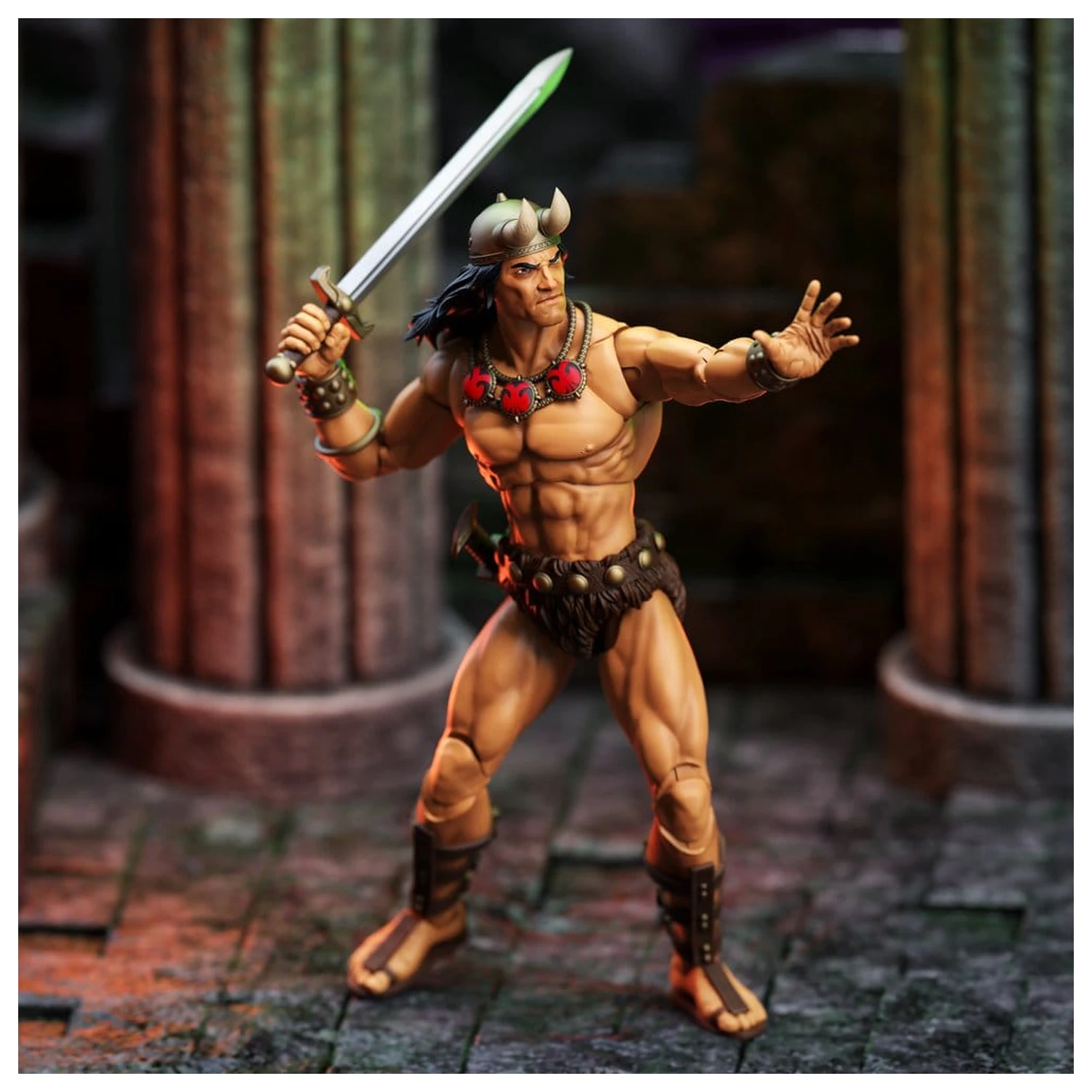 Conan the Barbarian Epic H.A.C.K.S. akcijske figure The Tower of the Elephant Set: Young Conan and Yag Kosha fotografija proizvoda