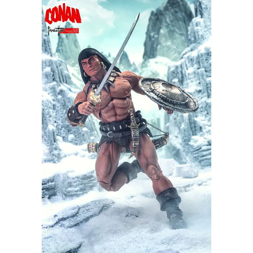 Conan the Barbarian Frazetta Icon figura 17 cm fotografija proizvoda