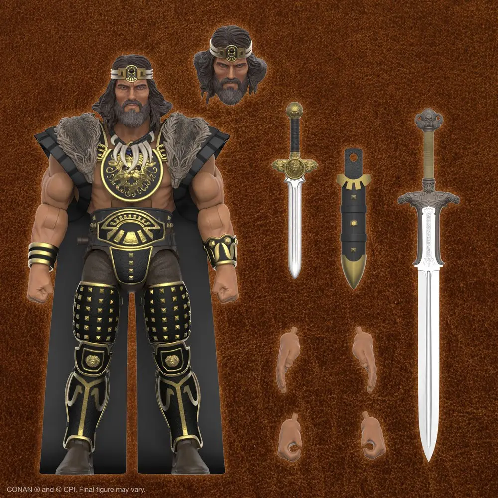 Conan the Barbarian Ultimates akcijska figura King Conan 18 cm fotografija proizvoda