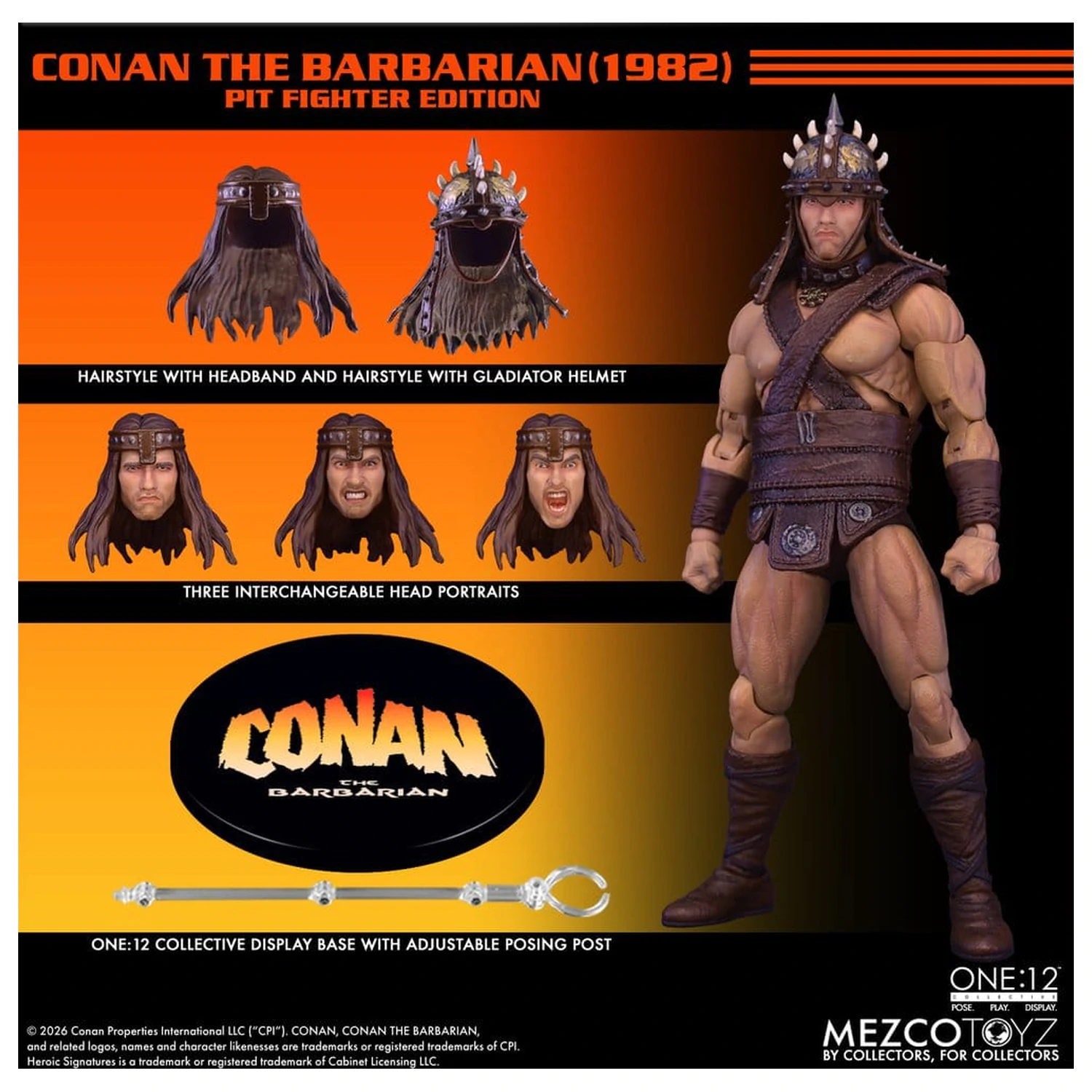 Conan the Barbarian One:12 Collective Akcijska figura 1/12 Conan (Pit Fighter Edition) 16 cm fotografija proizvoda