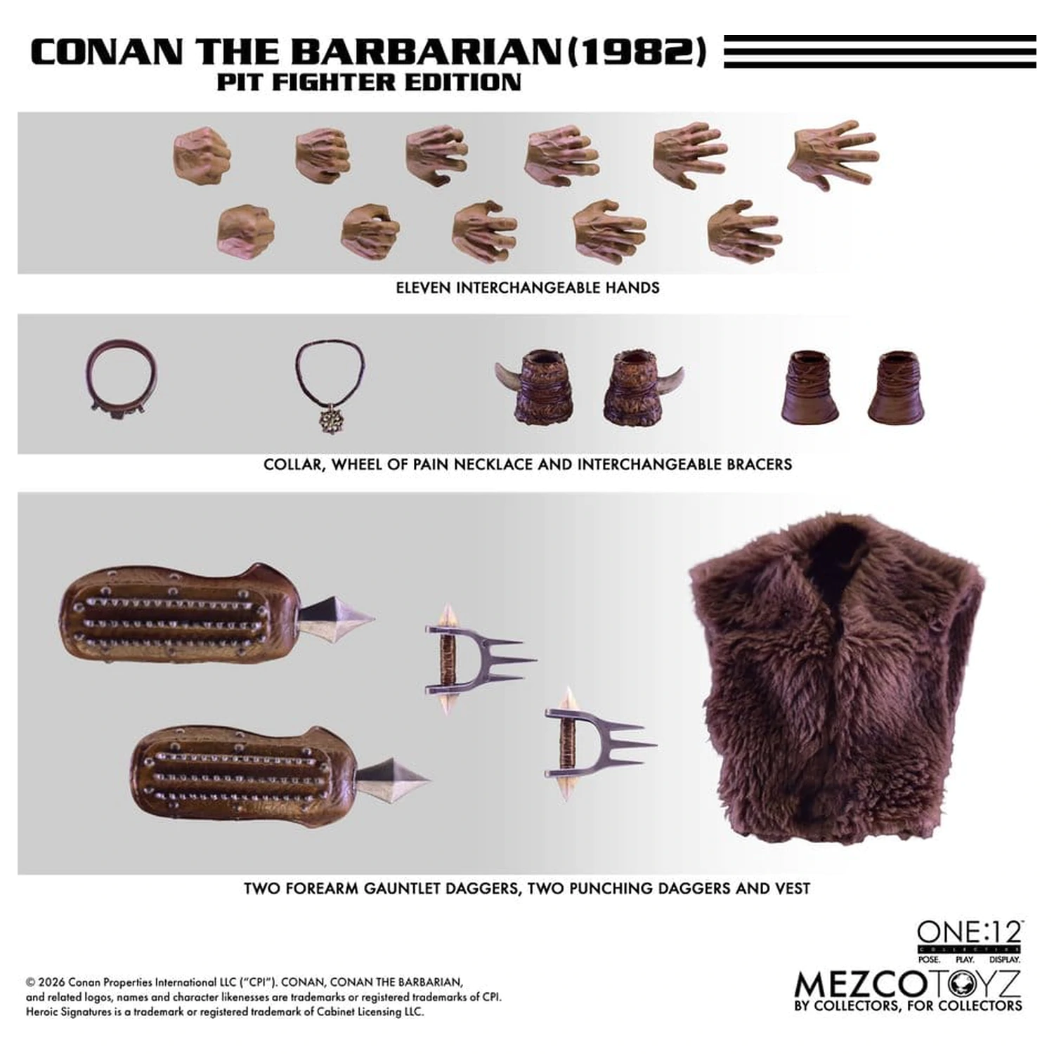 Conan the Barbarian One:12 Collective Akcijska figura 1/12 Conan (Pit Fighter Edition) 16 cm fotografija proizvoda