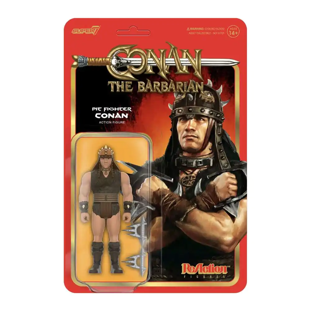 Conan the Barbarian ReAction akcijska figura Wave 01 Pit Fighter Conan 10 cm fotografija proizvoda