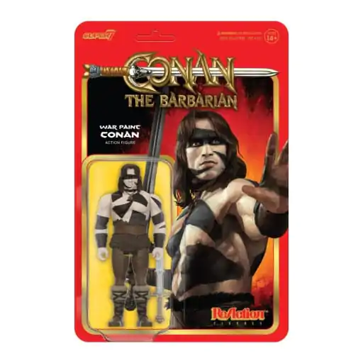 Conan The Barbarian ReAction akcijska figura Wave 02 Conan (War Paint) 10 cm fotografija proizvoda