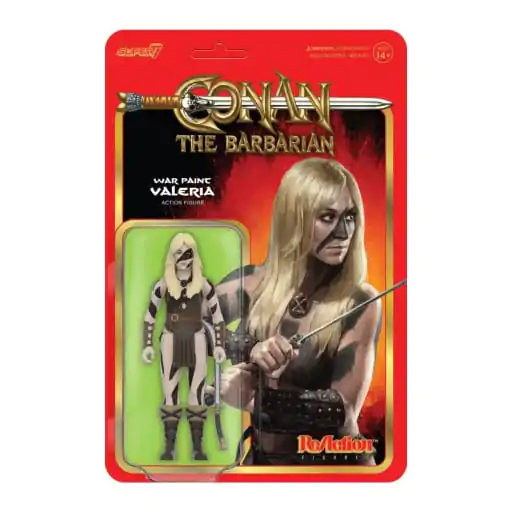 Conan The Barbarian ReAction akcijska figura Wave 02 Valeria (War Paint) 10 cm fotografija proizvoda