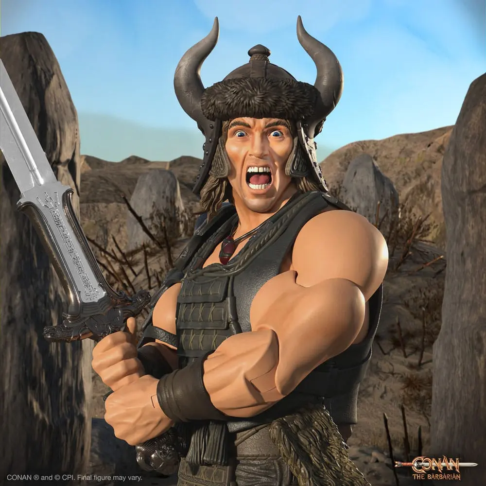 Conan the Barbarian Ultimates akcijska figura Conan (Battle of the Mounds) 18 cm fotografija proizvoda