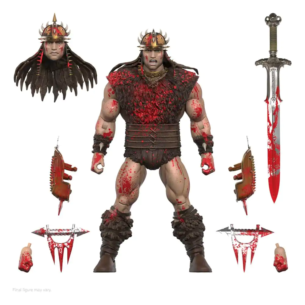 Conan the Barbarian Ultimates akcijska figura Conan Blood Soaked Pit Fighter 18 cm fotografija proizvoda