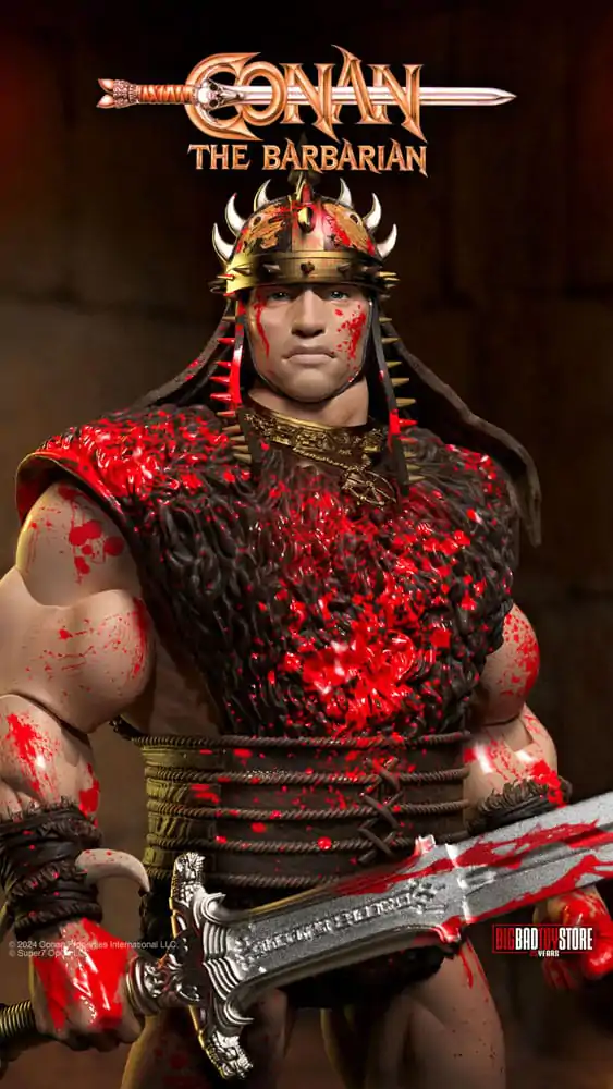 Conan the Barbarian Ultimates akcijska figura Conan Blood Soaked Pit Fighter 18 cm fotografija proizvoda