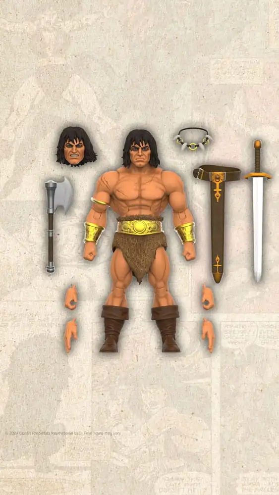 Conan the Barbarian Ultimates Akcijska Figura Conan The Barbarian 18 cm fotografija proizvoda