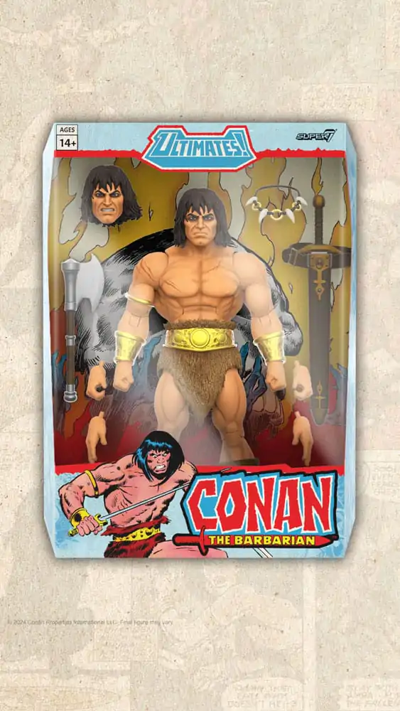 Conan the Barbarian Ultimates Akcijska Figura Conan The Barbarian 18 cm fotografija proizvoda