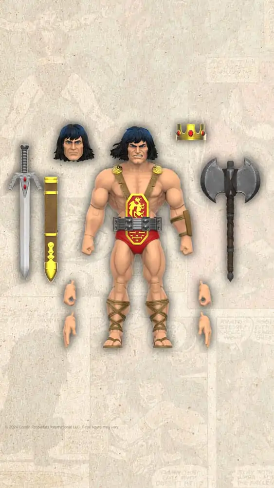 Conan the Barbarian Ultimates akcijska figura Kull The Conqueror 18 cm fotografija proizvoda