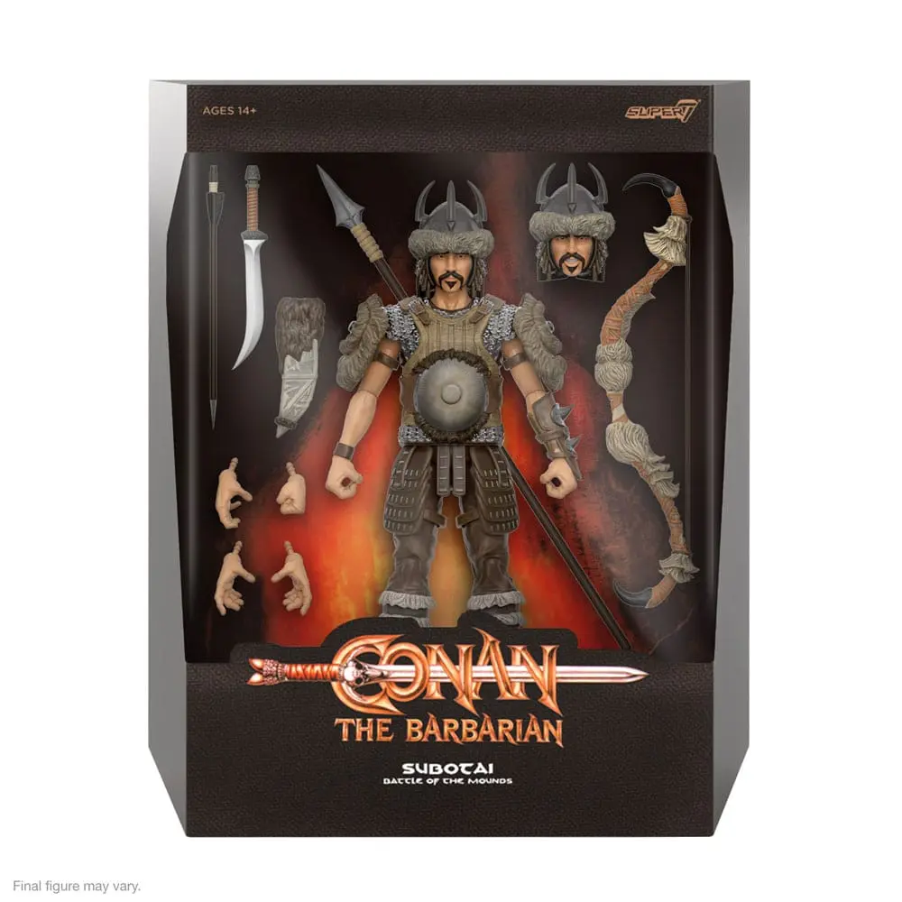 Conan the Barbarian Ultimates akcijska figura Subotai (Battle of the Mounds) 18 cm fotografija proizvoda