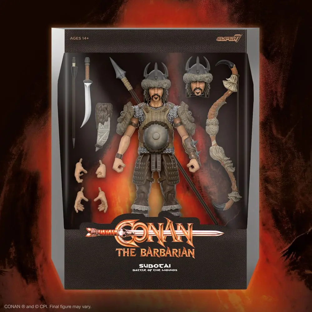 Conan the Barbarian Ultimates akcijska figura Subotai (Battle of the Mounds) 18 cm fotografija proizvoda