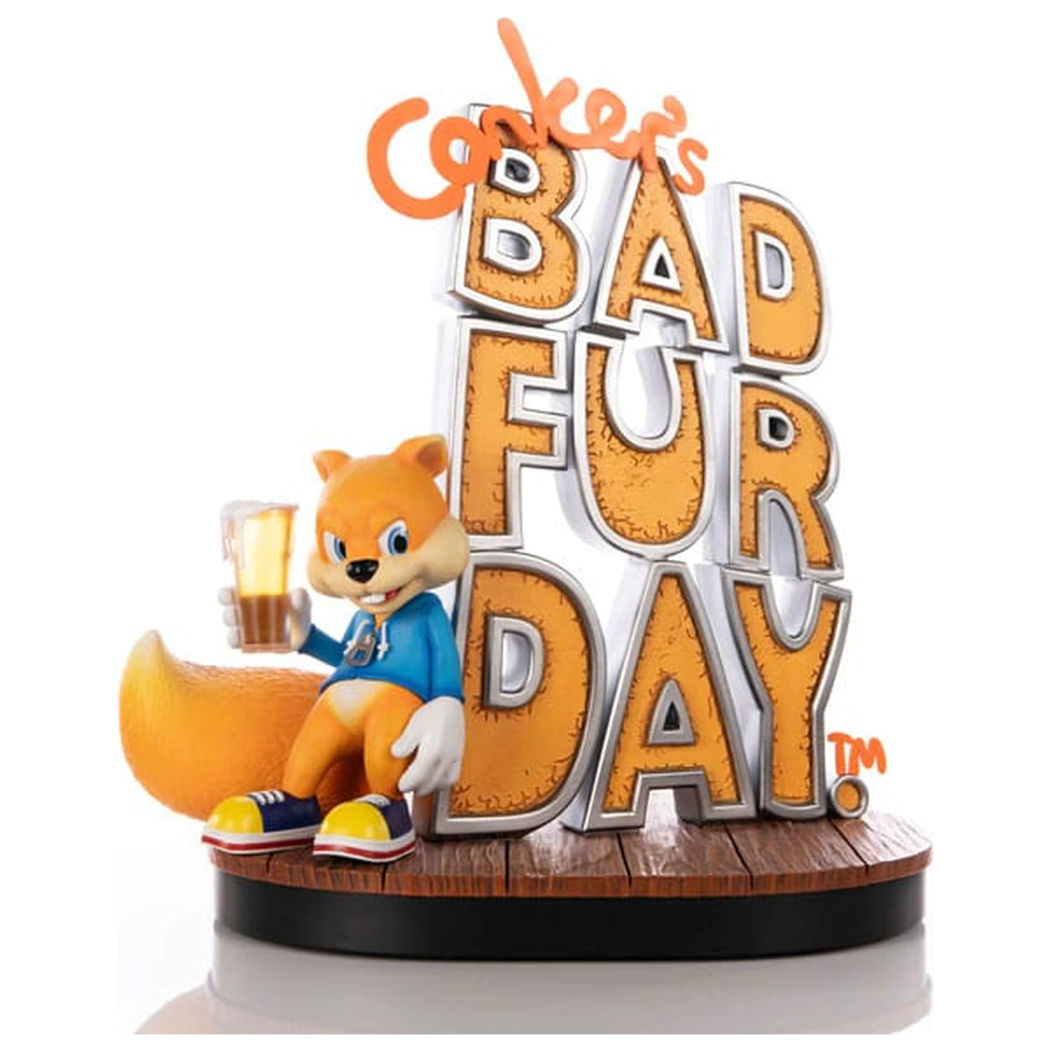 Conker's Bad Fur Day kip iz omota igre, ekskluzivno izdanje, 45 cm fotografija proizvoda