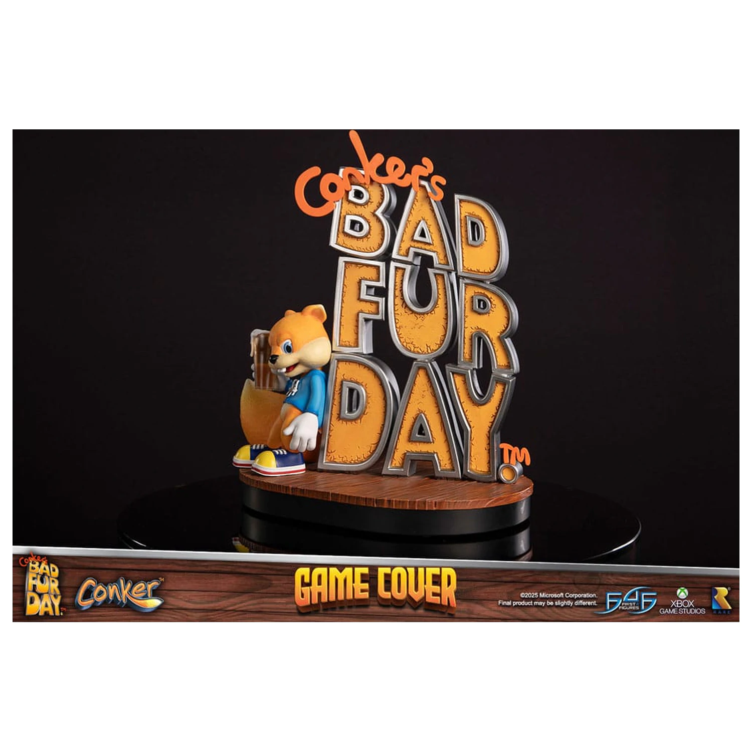 Conker's Bad Fur Day kip iz omota igre, ekskluzivno izdanje, 45 cm fotografija proizvoda