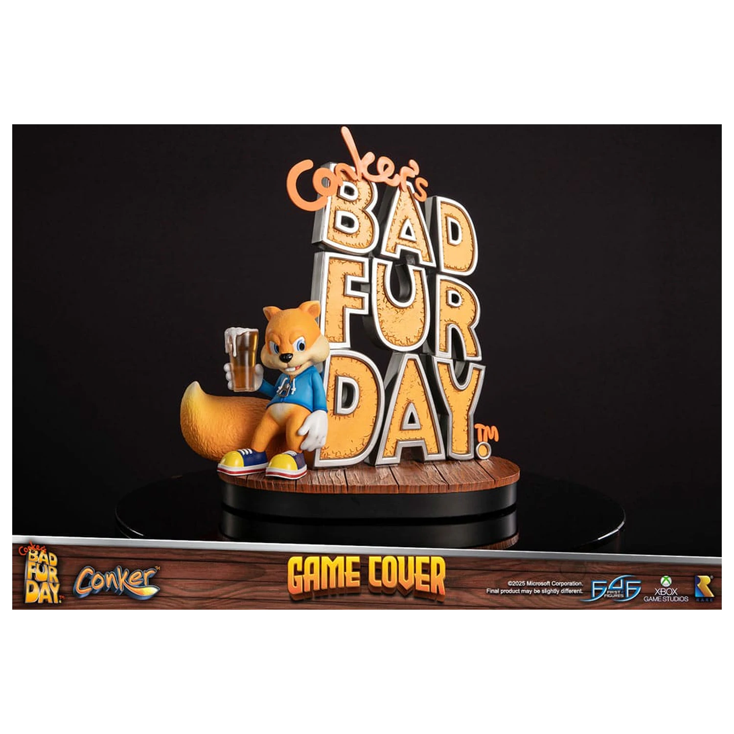 Conker's Bad Fur Day kip iz omota igre, ekskluzivno izdanje, 45 cm fotografija proizvoda