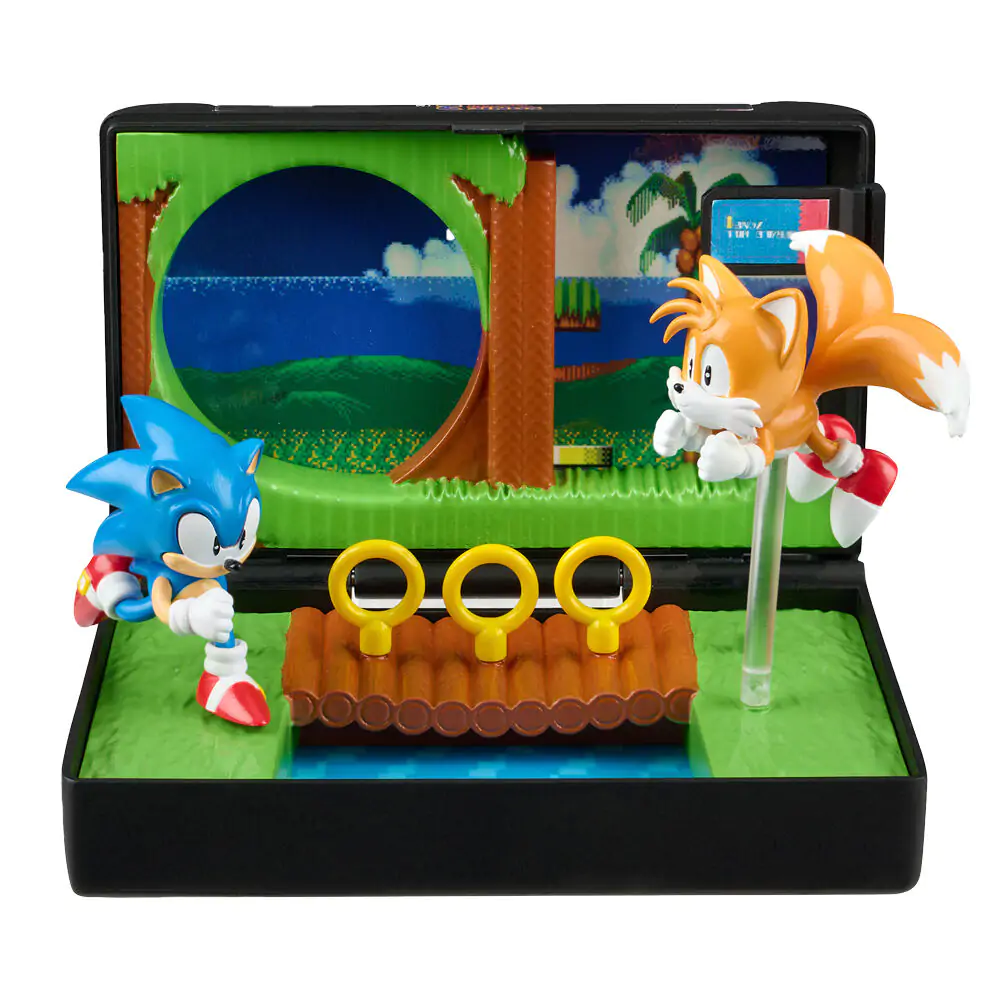 Console Heroes Sonic The Hedgehog 2 Mega Drive diorama fotografija proizvoda