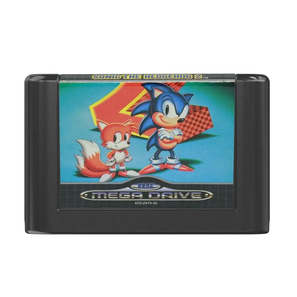 Console Heroes Sonic The Hedgehog 2 Mega Drive diorama fotografija proizvoda