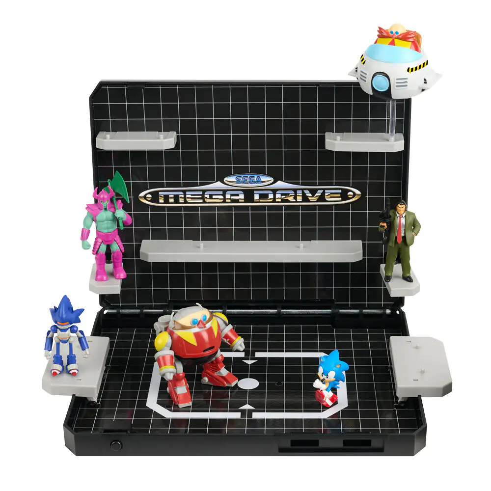 Console Heroes Sonic the Hedgehog Boss Level 1 Mega Drive diorama fotografija proizvoda