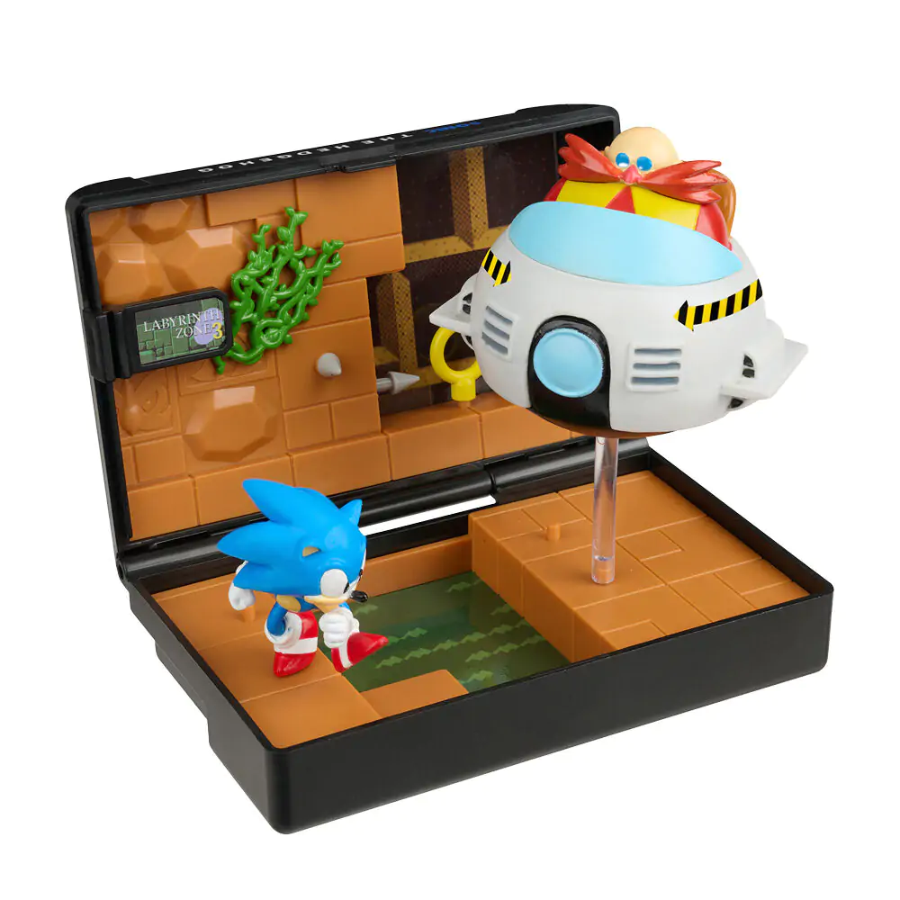 Console Heroes Sonic the Hedgehog Boss Level 1 Mega Drive diorama fotografija proizvoda