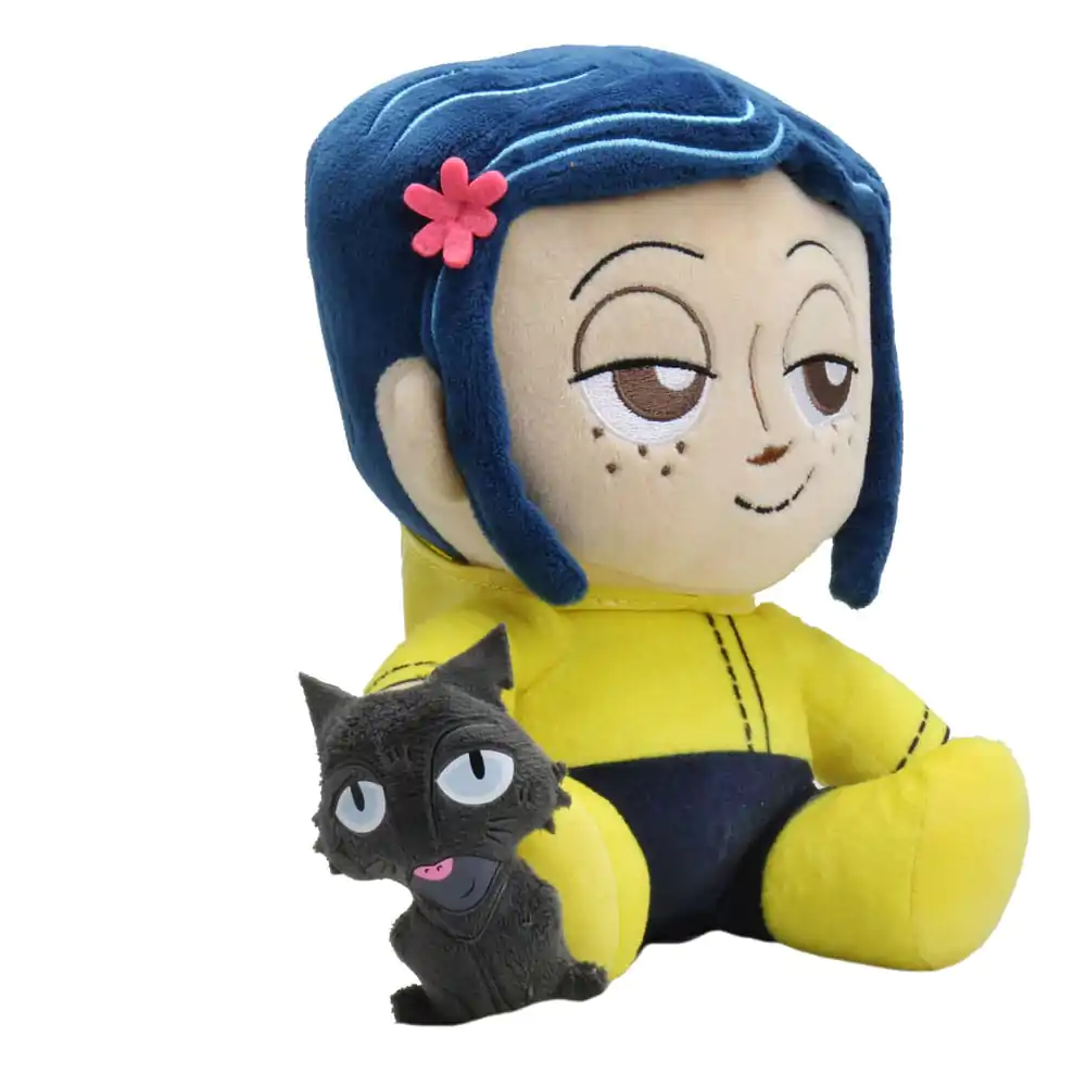 Coraline Phunny plišana figura Coraline and the Cat 20 cm fotografija proizvoda