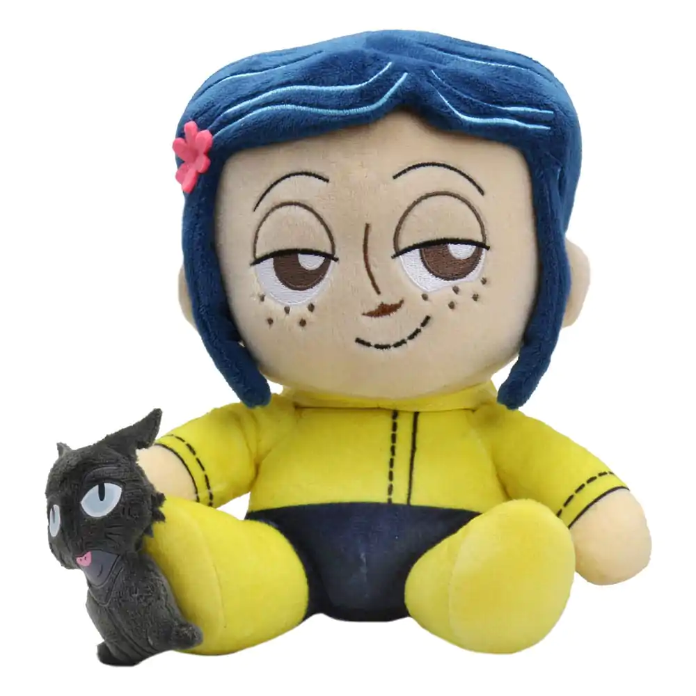 Coraline Phunny plišana figura Coraline and the Cat 20 cm fotografija proizvoda