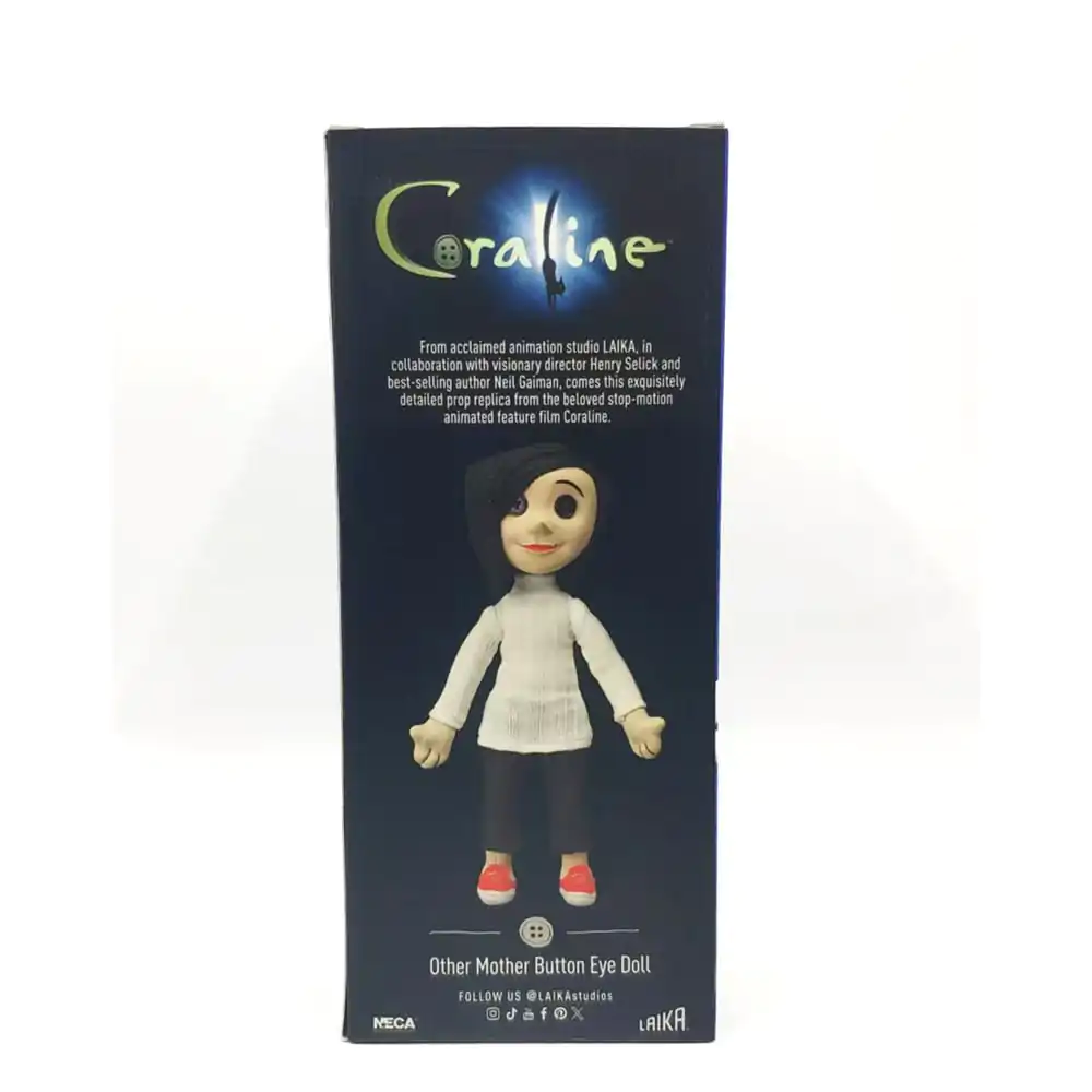 Coraline Plush figura Other Mother (Button Eyed Doll) 20 cm fotografija proizvoda