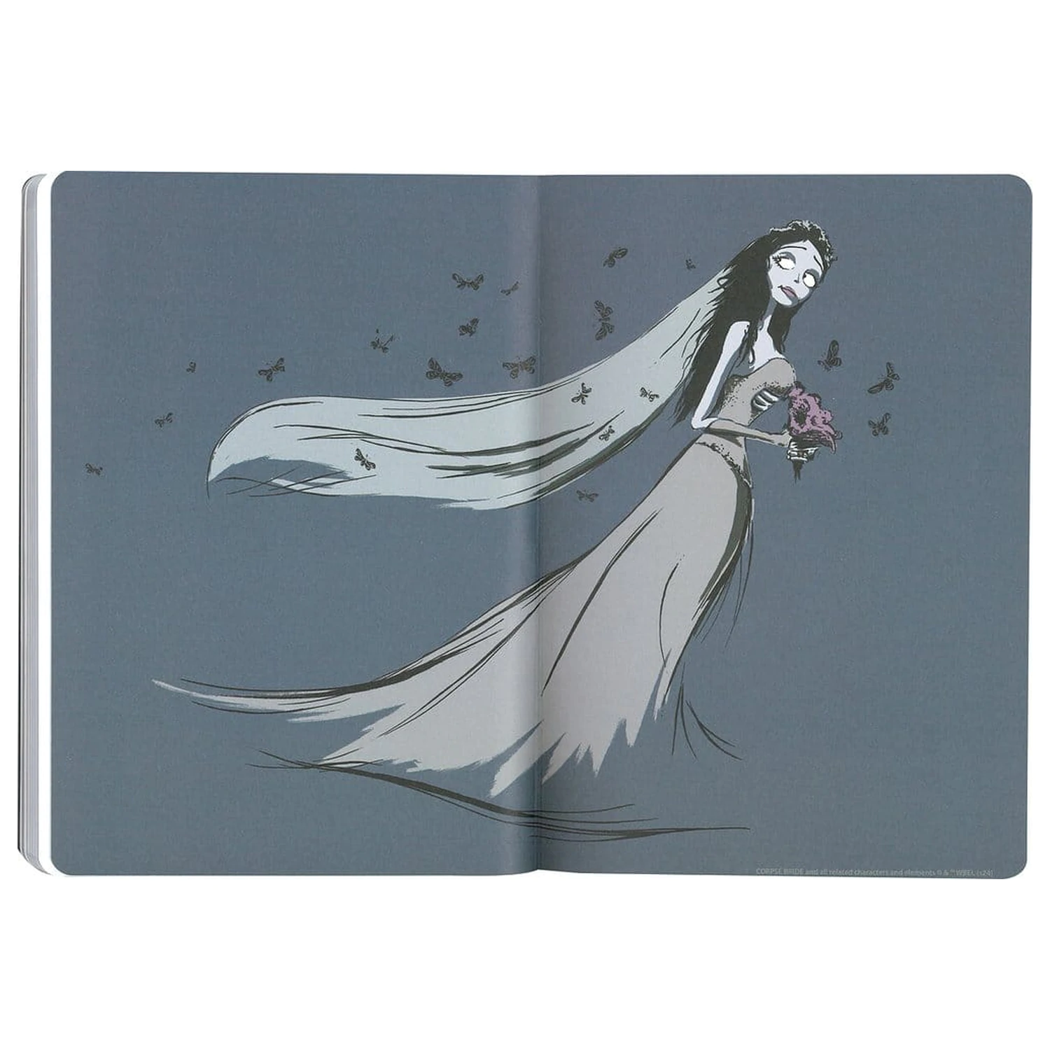 Corpse Bride Meki uvez bilježnica Emily 21 cm fotografija proizvoda