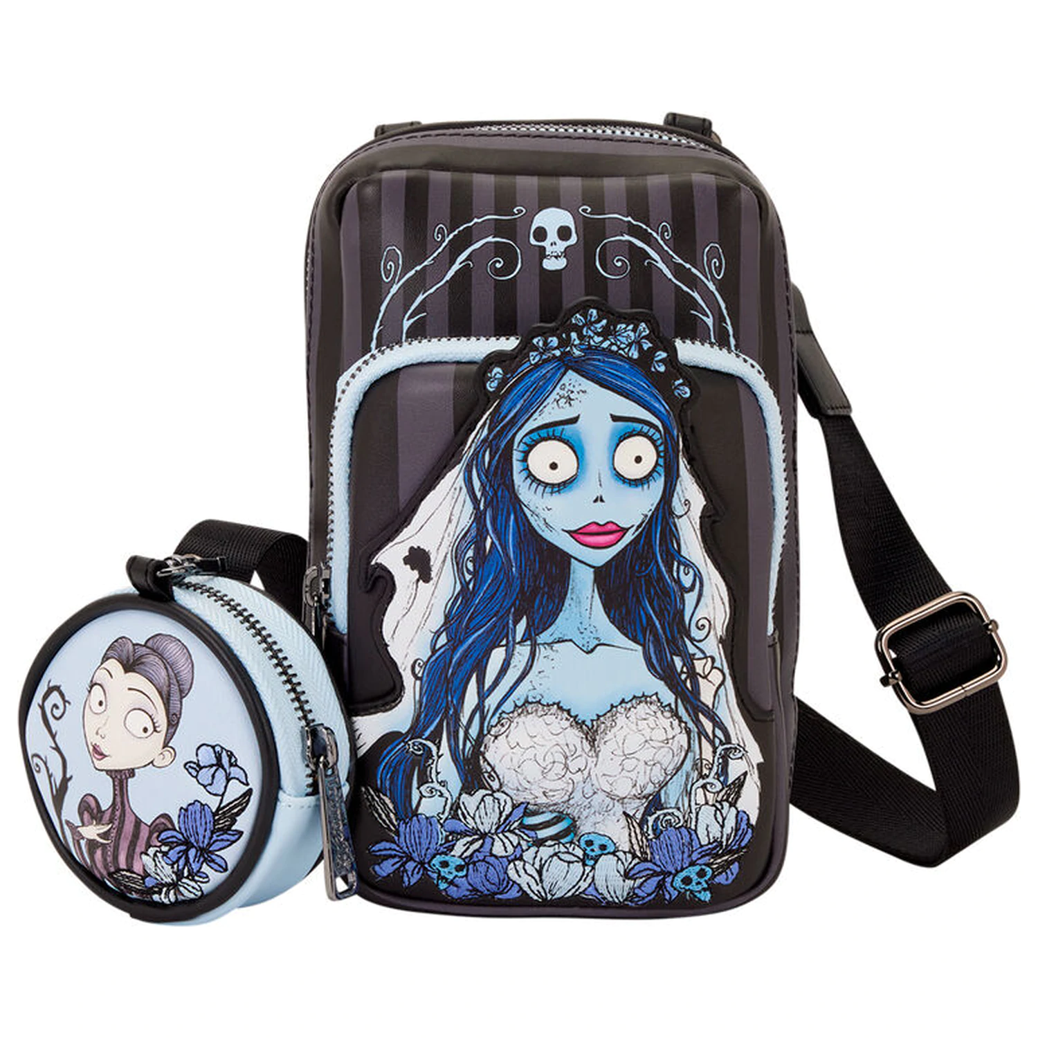 Loungefly Corpse Bride torba za rame + novčanik fotografija proizvoda