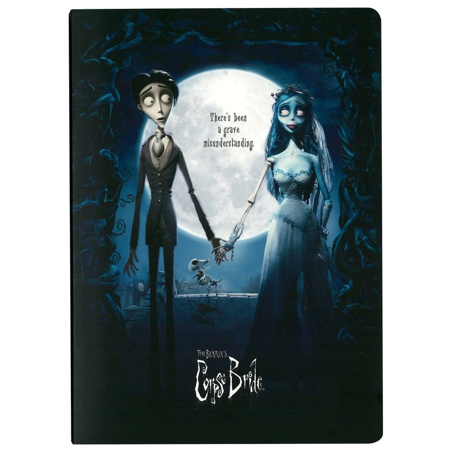 Corpse Bride Softcover Bilježnica Filmski Poster 21 cm fotografija proizvoda