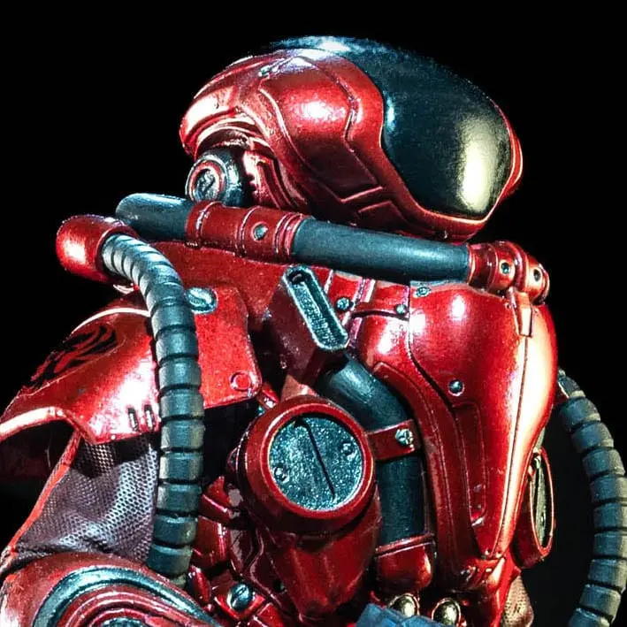 Cosmic Legions: Outpost Zaxxius akcijska figura T.U.5.C.C. Pilot 15 cm fotografija proizvoda