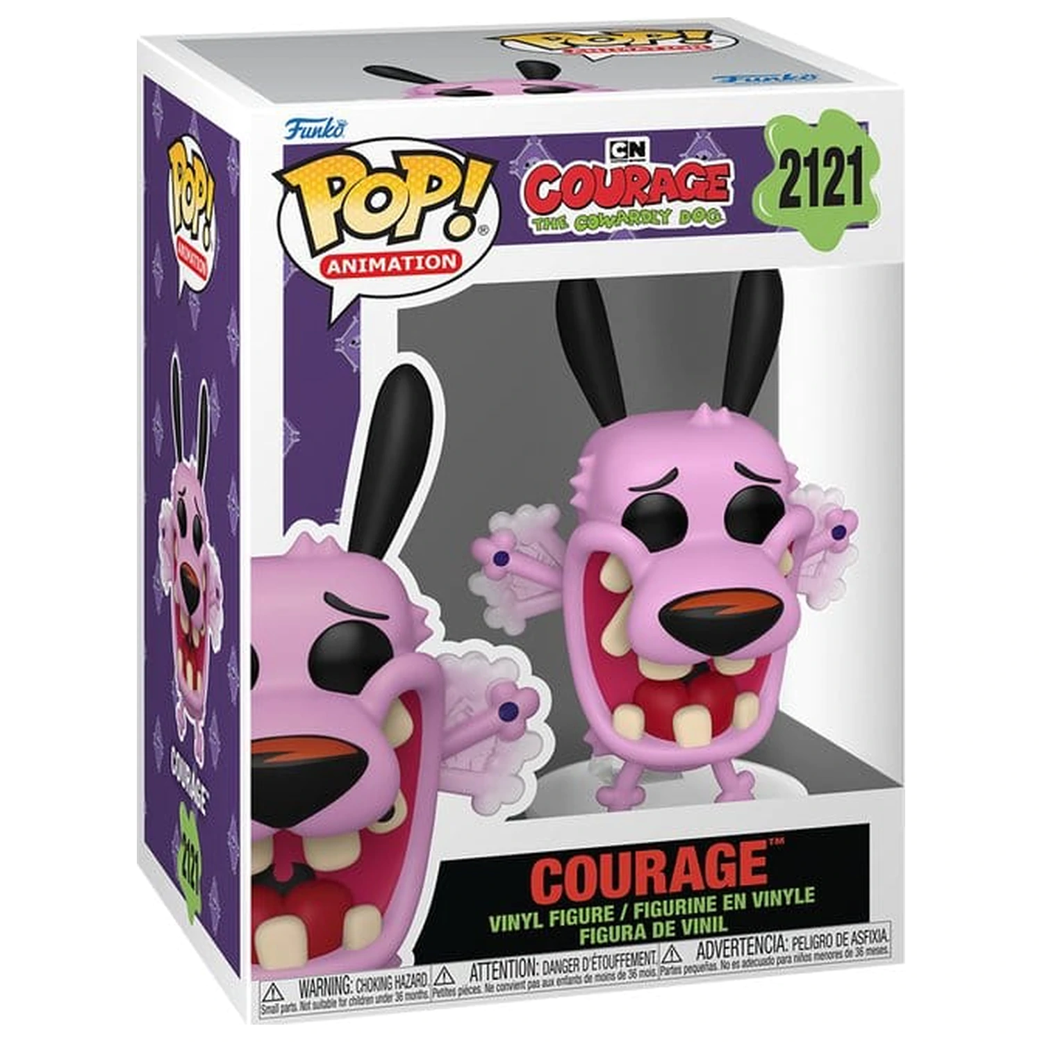 Courage the Cowardly Dog Funko POP! Animation Vinilna Figura Courage 9 cm fotografija proizvoda