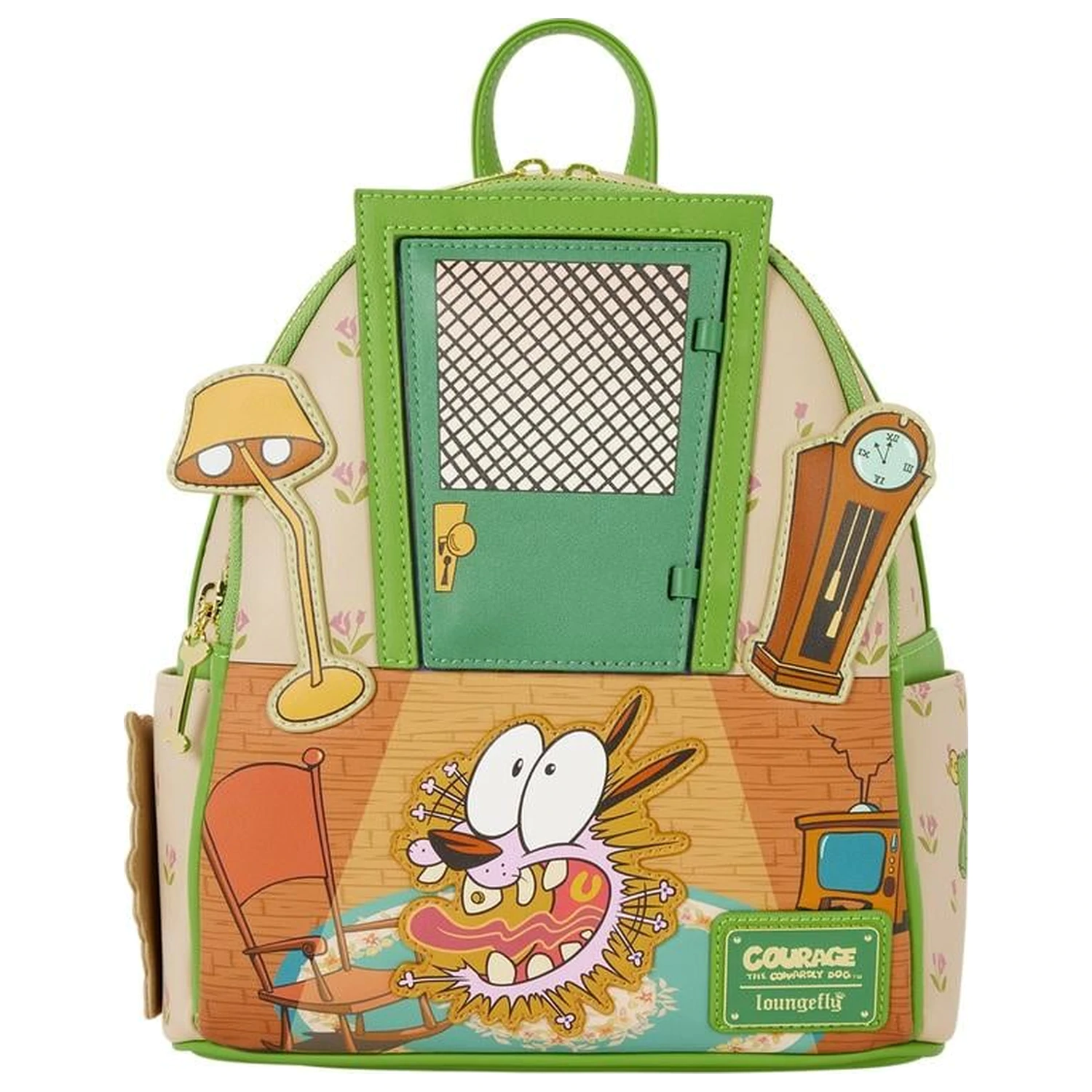 Courage the Cowardly Dog Mini ruksak Loungefly fotografija proizvoda