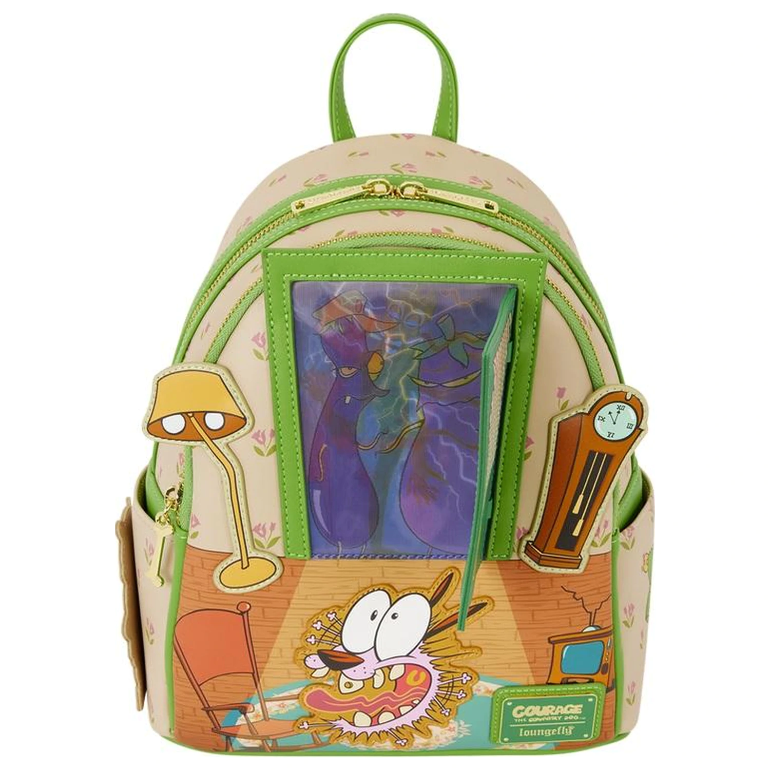 Courage the Cowardly Dog Mini ruksak Loungefly fotografija proizvoda
