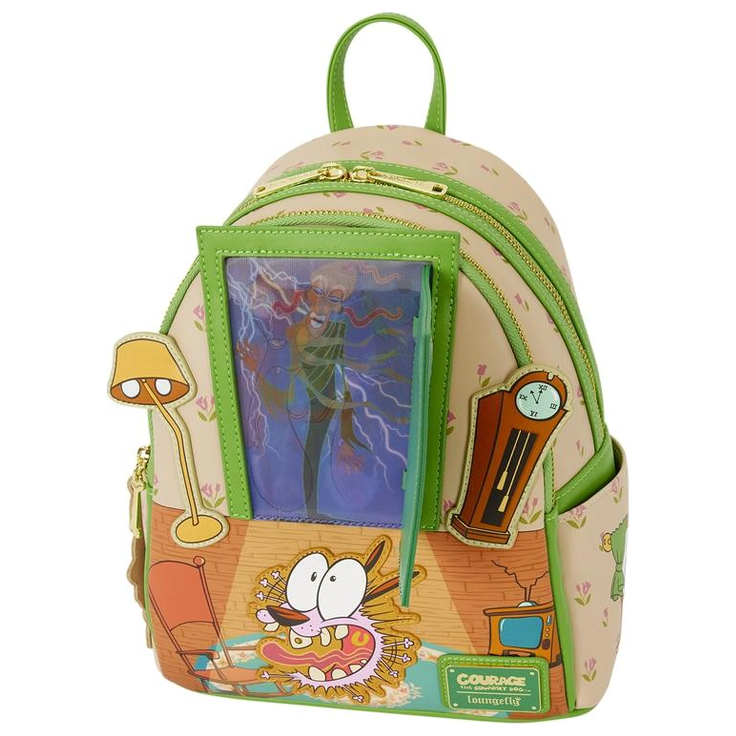 Courage the Cowardly Dog Mini ruksak Loungefly fotografija proizvoda