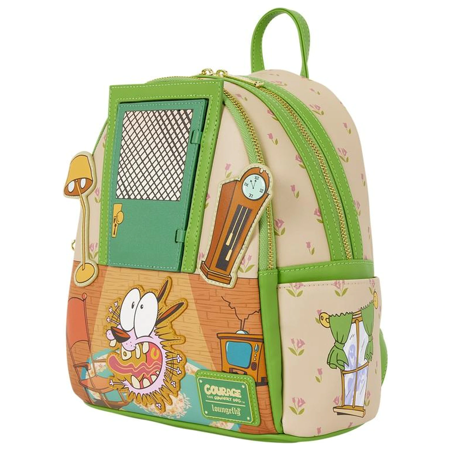 Courage the Cowardly Dog Mini ruksak Loungefly fotografija proizvoda