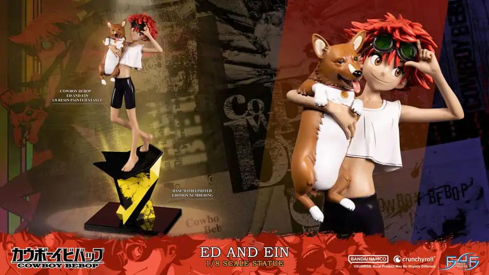 Cowboy Bebop Kip 1/8 Ed & Ein 28 cm fotografija proizvoda