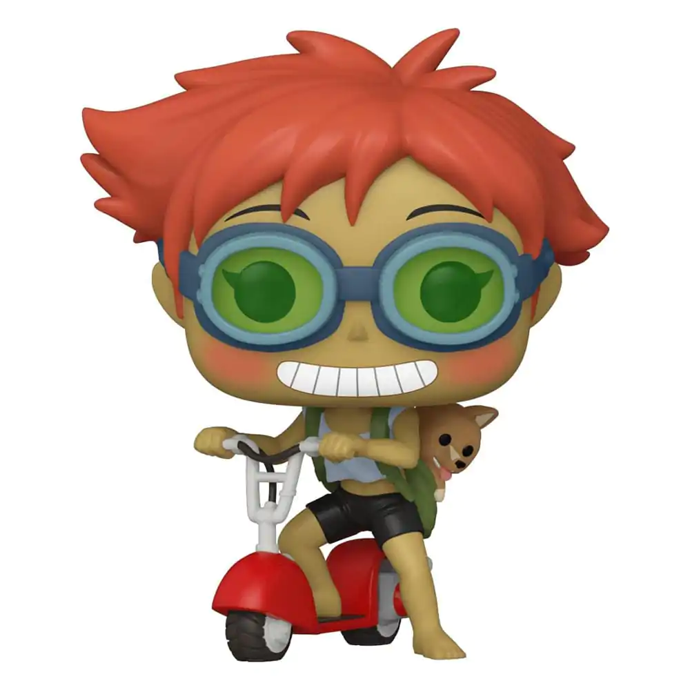 Cowboy Bebop POP! Animation Vinyl figura Edward na Skuteru s Ein 9 cm fotografija proizvoda