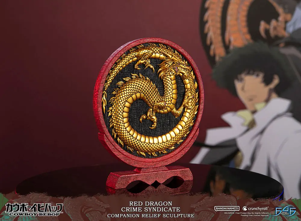 Skulptura Cowboy Bebop Red Dragon Crime Syndicate Companion Reljef 35 cm fotografija proizvoda
