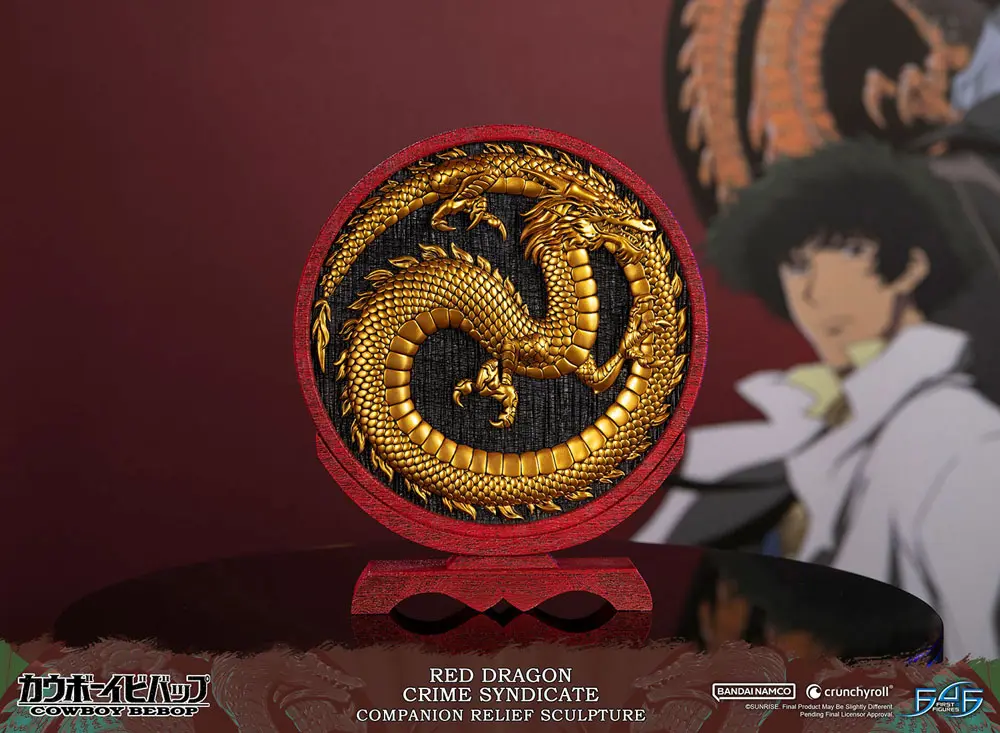 Skulptura Cowboy Bebop Red Dragon Crime Syndicate Companion Reljef 35 cm fotografija proizvoda