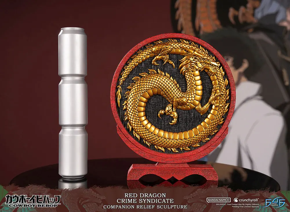 Skulptura Cowboy Bebop Red Dragon Crime Syndicate Companion Reljef 35 cm fotografija proizvoda