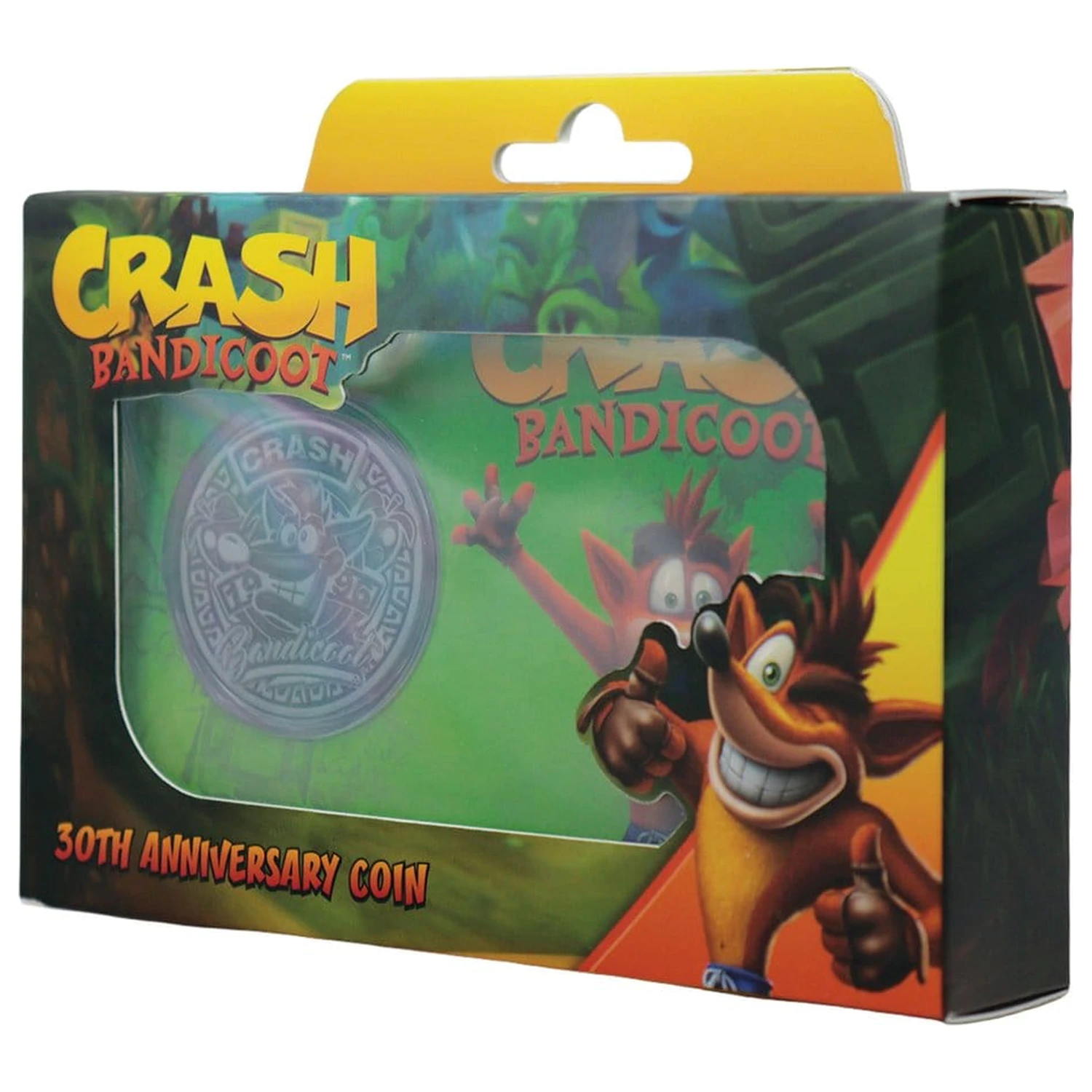 Crash Bandicoot Kolekcionarski Kovanica Prezentacija Limitirano Izdanje fotografija proizvoda