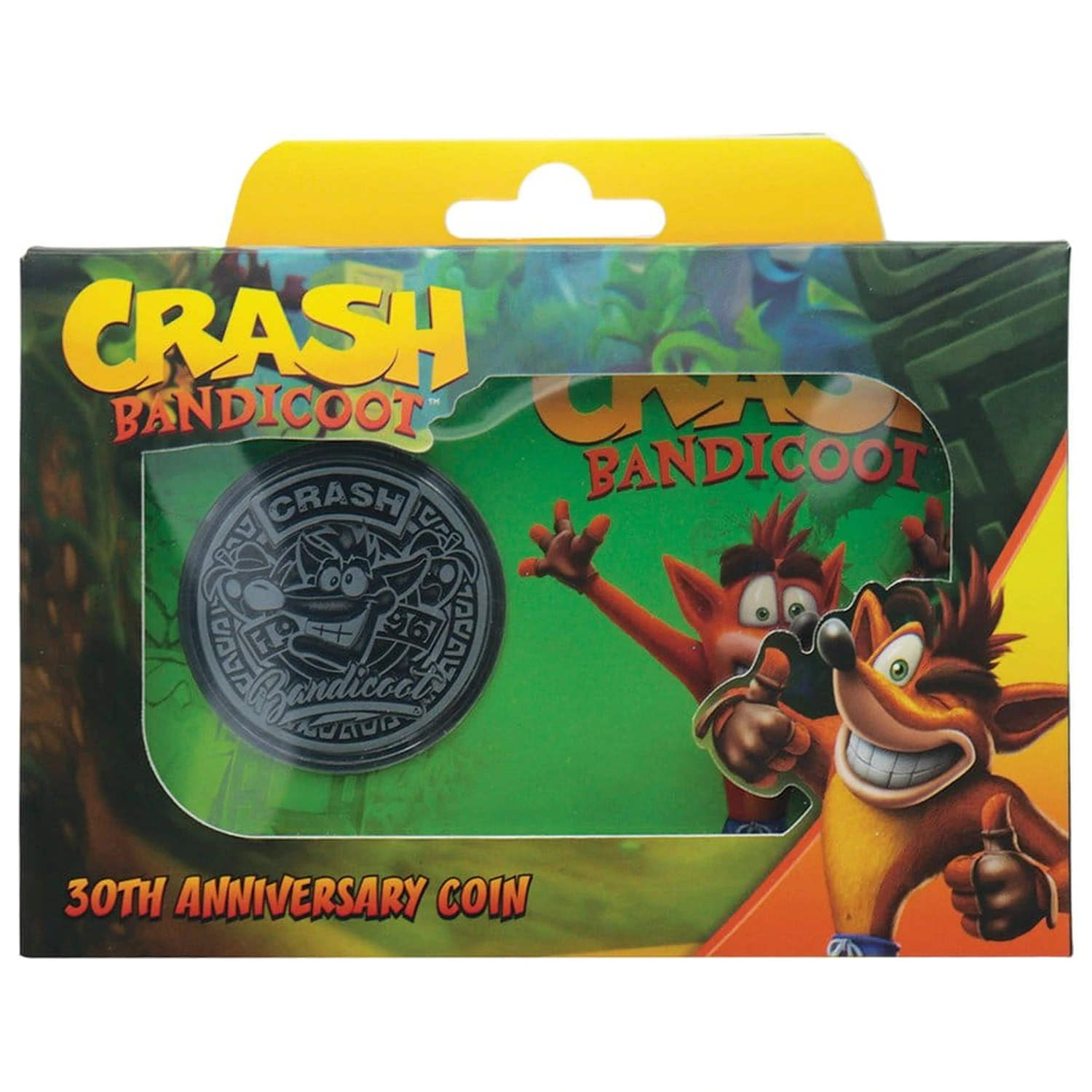 Crash Bandicoot Kolekcionarski Kovanica Prezentacija Limitirano Izdanje fotografija proizvoda