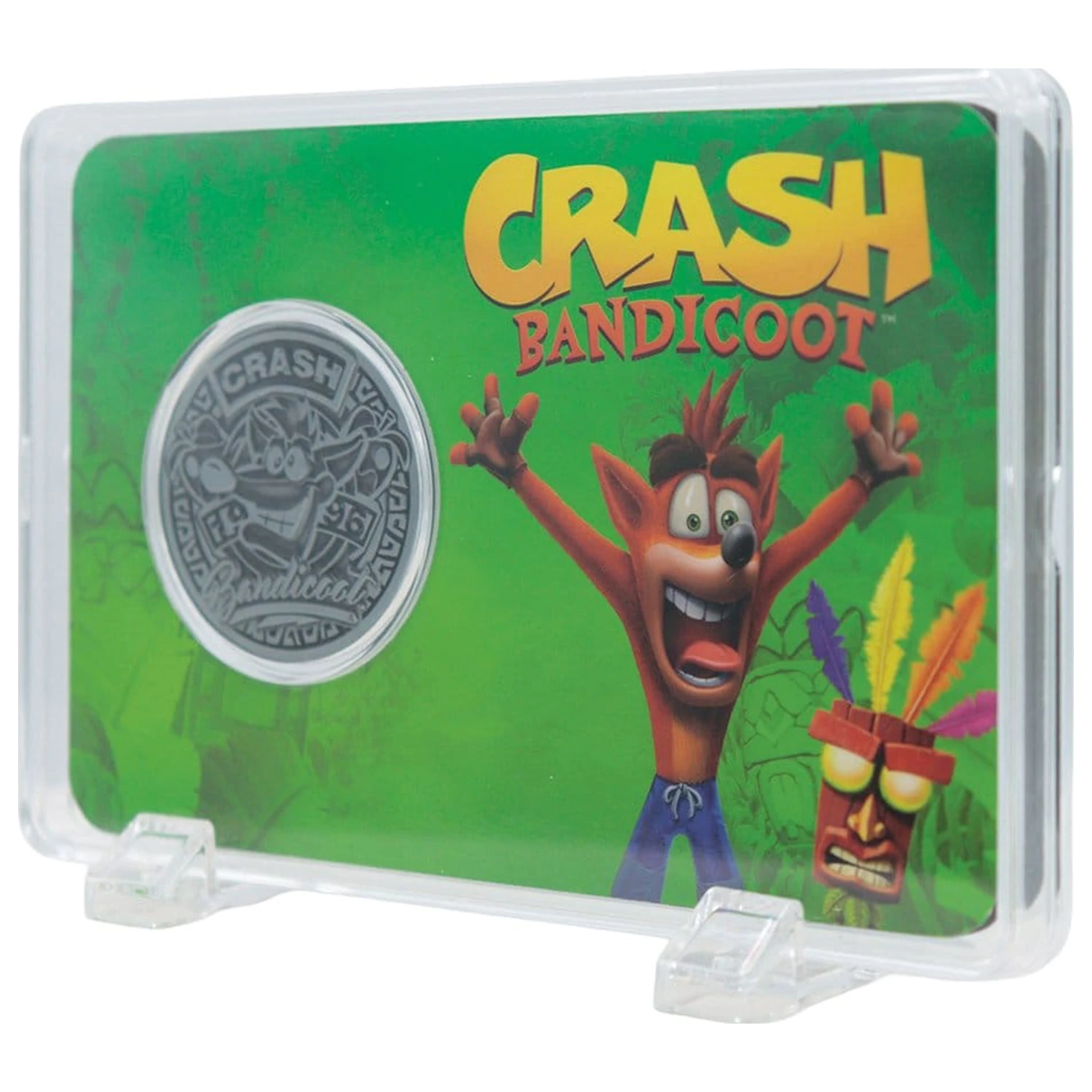 Crash Bandicoot Kolekcionarski Kovanica Prezentacija Limitirano Izdanje fotografija proizvoda