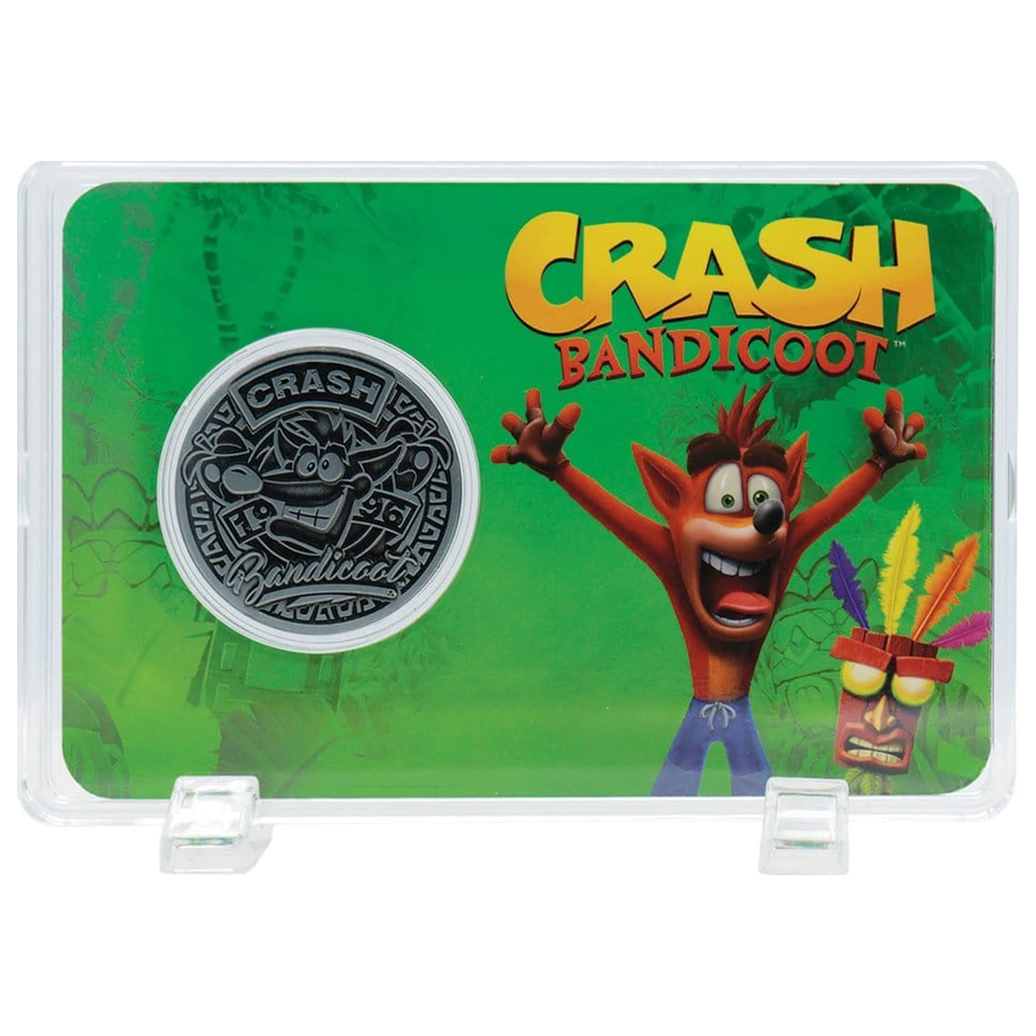 Crash Bandicoot Kolekcionarski Kovanica Prezentacija Limitirano Izdanje fotografija proizvoda