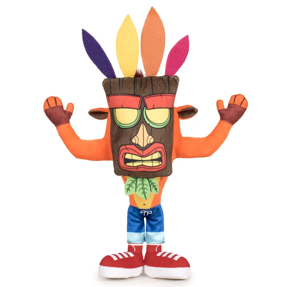 Crash Bandicoot Mask plišana igračka 21 cm fotografija proizvoda