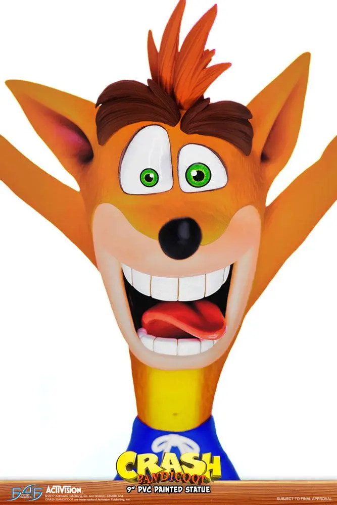 Crash Bandicoot N. Sane Trilogy PVC Statua Crash Bandicoot 23 cm fotografija proizvoda