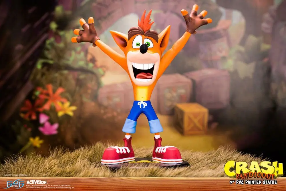 Crash Bandicoot N. Sane Trilogy PVC Statua Crash Bandicoot 23 cm fotografija proizvoda