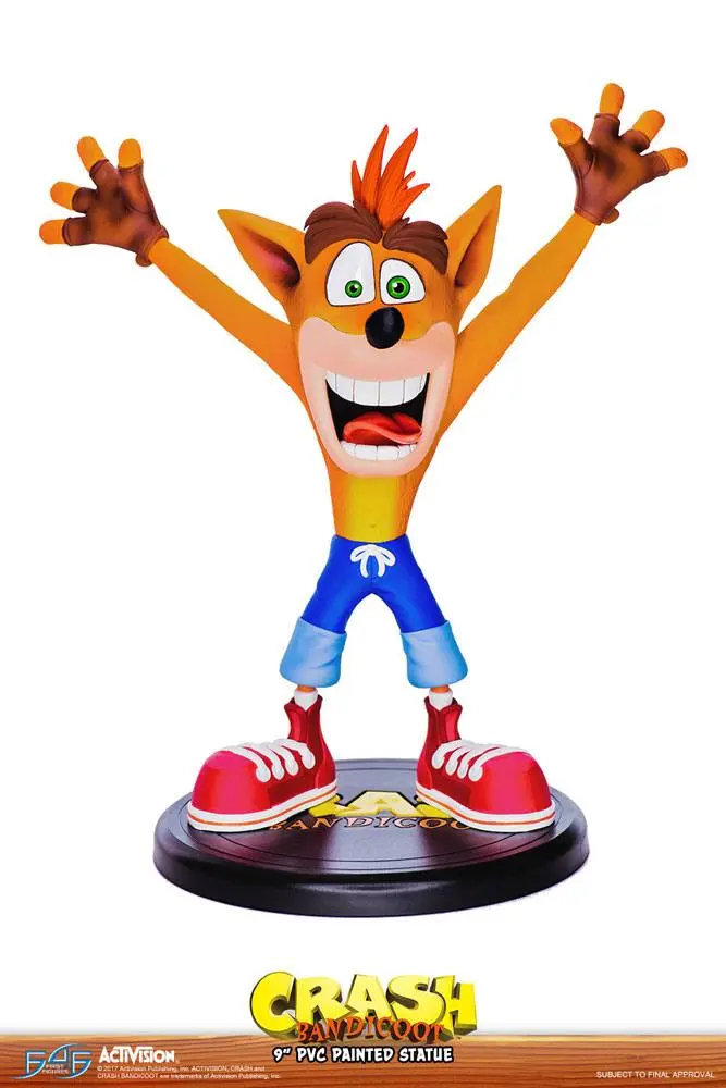 Crash Bandicoot N. Sane Trilogy PVC Statua Crash Bandicoot 23 cm fotografija proizvoda